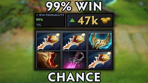 99 Win Chance, 47k Networth lead and x3 Divine Rapier | DotaCinema