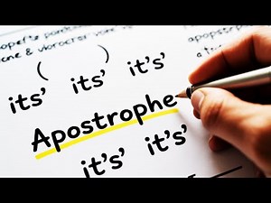 How to Use Apostrophes Correctly | Grammar Made Easy