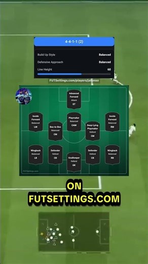 Jafonso's BROKEN 4-4-1-1 Meta Formation—Copy The Code Right Now 🔥