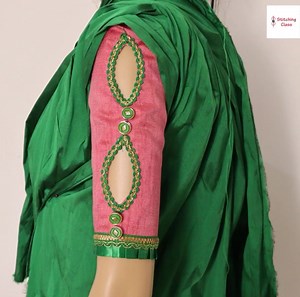 7.5K views · 205 reactions | Trending Sleeve design / cutting and stitching / beautiful sleeves design | Stitching Class | Facebook