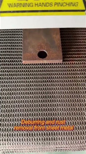 Precision Deburring Machine Demo. #deburringmachine #polishing #machine#deburring #metalwork#tools