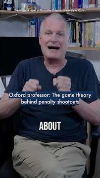 Oxford professor: The game theory behind penalty shootouts ⚽️