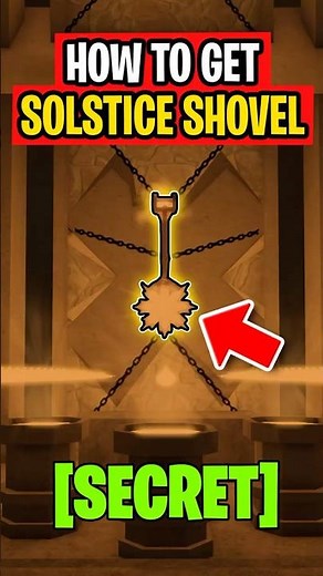 How To Get SOLSTICE SHOVEL In Roblox DIG