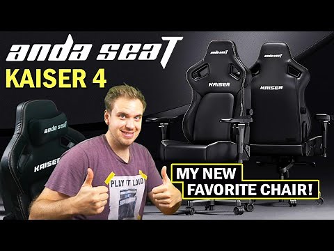 AndaSeat Kaiser 4 Gaming Chair Unboxing + Review. This Chair is INCREDIBLE!