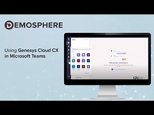 Using Genesys Cloud CX in Microsoft Teams