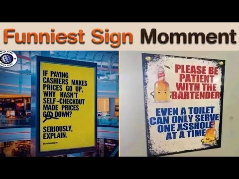 Funniest Sign Moment That Will Make Your Day Instantly Better! || Sign Hub