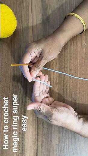 How to make magic ring for beginners!