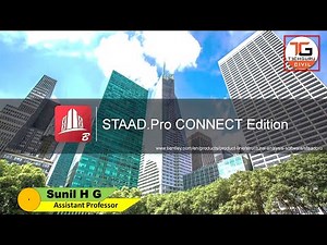 Introduction to STAAD.Pro Connect Edition