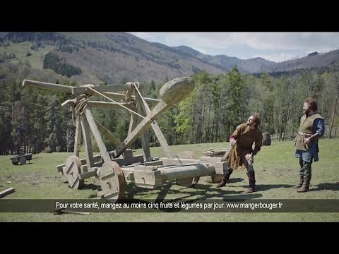 KitKat Nestlé - la catapulte "have a break have a KitKat" Pub 30s