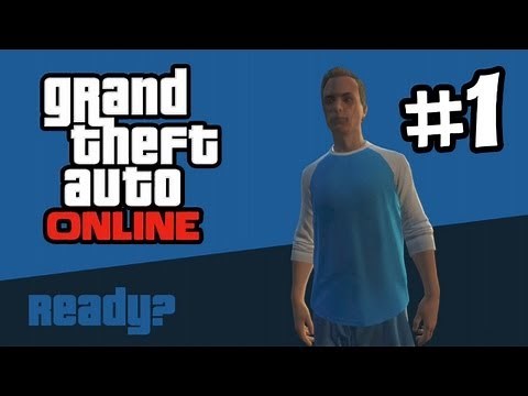 Grand Theft Auto Online Part 1 Gameplay Walkthrough - Character Creation & First Race (GTA 5 Online)