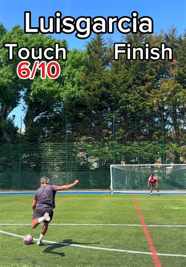 Touch and Finish Challenge in Soccer: Skills Showdown