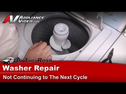 Whirlpool Washer Repair - Not Continuing To the Next Cycle - Lid Switch
