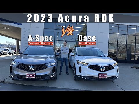 2023 Acura RDX A-Spec Advance vs Tech. Major differences!
