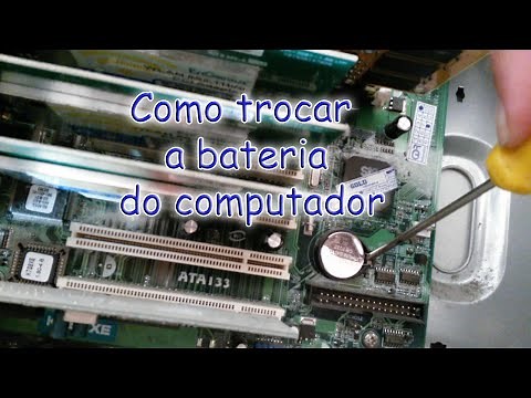 Como Trocar a bateria do computador Passo simples Aprenda aqui.