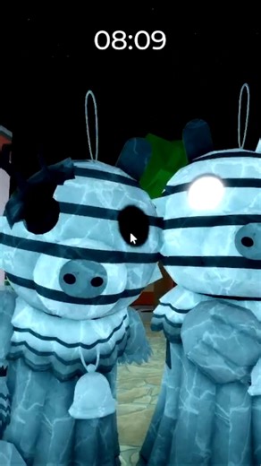 NEW TWINS DOLLS SKIN JUMPSCARE IN ROBLOX PIGGY!?!? #roblox ##piggy #robloxpiggy #piggyroblox #shorts