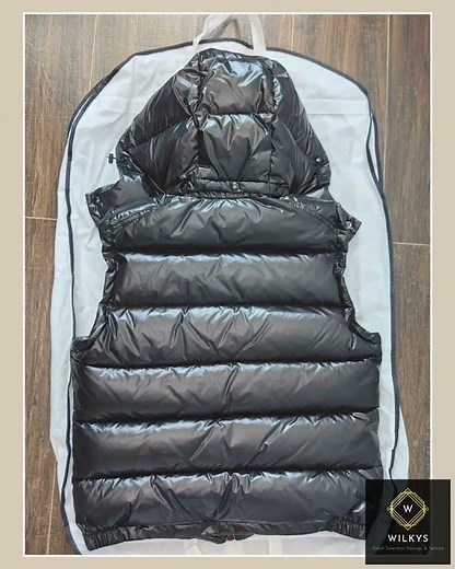 Men's Down Vest with Removable Handles