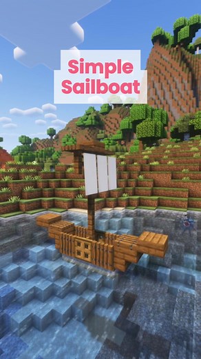 Building a Small Boat in Minecraft - Quick Tutorial