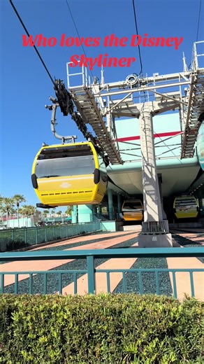 Who loves the Disney skyliner !! Did you know you can take the Skyliner to Epcot, Hollywood studios from certain resorts! These resorts include : 🚟 Disneys Riviera Resort 🚟 Disneys Carribean Beach Resort 🚟 Disneys Pop Century Resort 🚟 Disneys Art Of Animation Resort This is a great option if you don’t want to use the Disney Buses !! 🚟 FOLLOW ALONG FOR ALL THINGS DISNEY🚟 @Disney Parks @Disney #disneyworld #disneyparks #disneyskyliner #disneytransportation #epcot