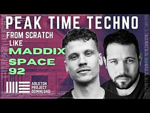 Maddix Space 92 Style Techno from Scratch Tutorial ( Ableton Live project )