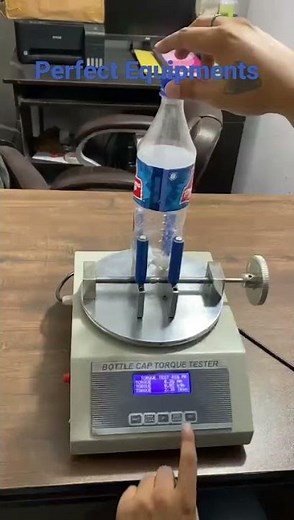 Bottle cap torque tester by Perfect Equipments.