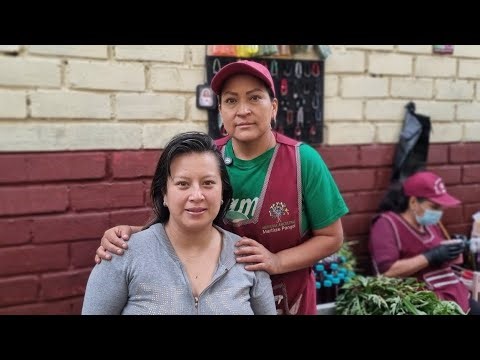 🌿 ASMR Energy Cleansing at the Market with Maritza Pangol and Erika ✨