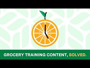 Grocery training content, solved