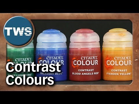 Review: Contrast Colours von Games Workshop GW / Farben / paints / colors (Tabletop-Zubehör, TWS)