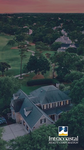 Golf Course Beauty in #LandfallNC 2208 Ocean Point Drive | #WilmingtonNC $1,895,000 | bit.ly/LandfallGolfCourseBeauty ✨ Incredible Landfall location overlooking the third green and fairway of the Jack Nicklaus-designed Ocean course. ✨ This 5,040 square foot custom-built all brick home sits on a ¾ acre elevated lot with the back of the home facing South to capture great natural light and the prevailing salt air breeze. Over 1,000 square feet of covered porches provide the ideal setting for visiti