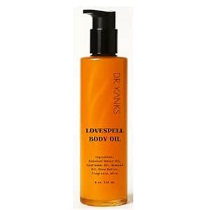 Dr. Kanks LoveSpell Body Oil – Plant-Based Moisturizing Oil for Dry & Ashy Skin, 24-Hour Glow & Hydration, Non-Greasy Finish, Luxury Long-Lasting Scent. 8 oz