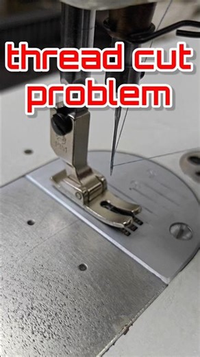 Thread cut problem | let's fix it | #sewing tips #siruba singer #thread cut problem