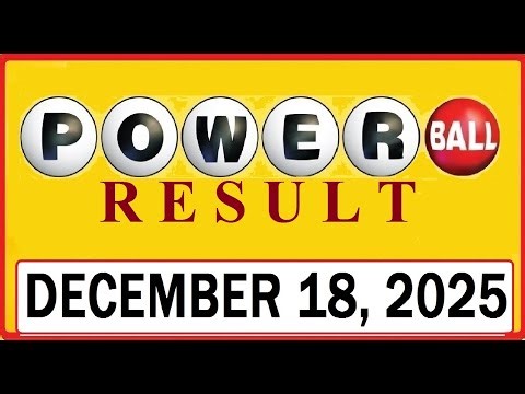 Powerball Lottery Live Draw Result Today - December 17, 2025