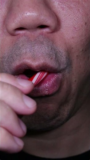 ASMR | Candy Cane 🍬 #DoctorTristanPeh #ASMR #SatisfyingSounds #CandyLovers #FoodieFinds