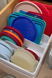 Watch Tupperware lid organization  on Amazon Live