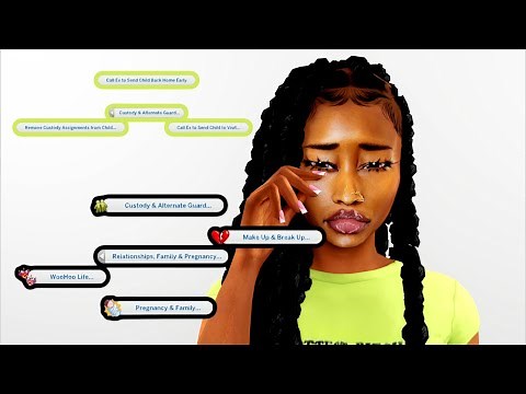 Custody & Permanent Separations – a Sims 4 Mod