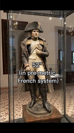 Napoleon Wasn’t Actually 5'2" 😳🇫🇷 #Napoleon #History #Shorts #usa