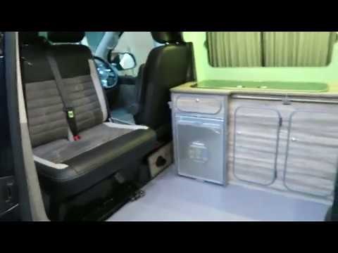 VW T5 T6 double sliding swivel base