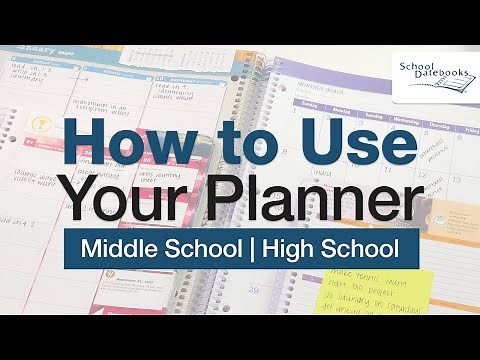 How to Use Your Planner: Time-Management Tricks for Better Grades (Middle & High School)