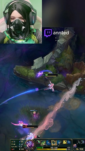 3.8M views · 10K reactions | Viper playing Akali #leagueoflegends #videogames #akali #viper #cosplay #streamer #barranquilla #annie | Annie | Facebook