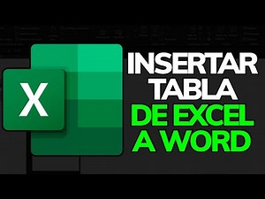 ➡️ How to insert an EXCEL TABLE into a WORD document || Quick and Easy