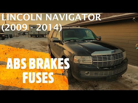 Lincoln Navigator - ABS BRAKES FUSE LOCATION (2009 - 2014)