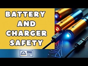 Battery & Charger Safety | Prevent Shocks & Hazards | Workplace Safety Certification