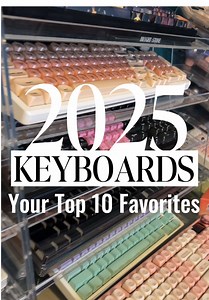 Top 10 Best-Selling Keyboards of 2025 Revealed