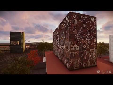 RECORRIDO VIRTUAL POR EL CAMPUS CENTRAL DE CIUDAD UNIVERSITARIA UNAM