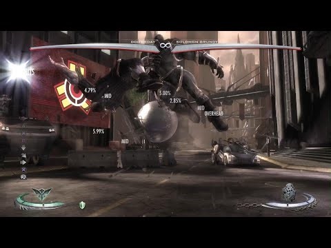 Injustice: Gods Among Us Ultimate Edition: Practice Mode With Doomsday