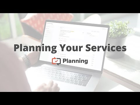 Build Your Church Service Plans With WorshipTools Planning