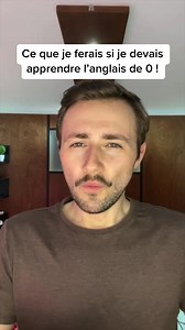 8.9K views · 204 reactions | Ce que je ferais si je devais apprendre l’anglais de 0 ! #anglais | Julien Apprends l’anglais | Facebook