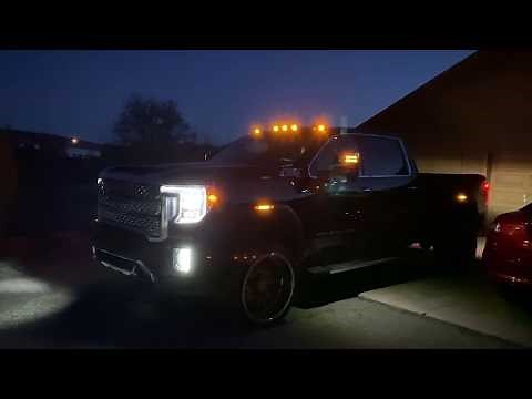 Owners review Of All New Redesigned 2020 GMC Denali 2500Hd At Night plus top speed run