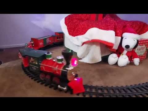 EZTEC Santa Express Christmas Train Set