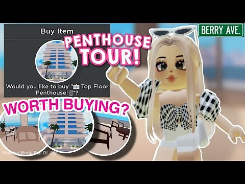 BERRY AVENUE PENTHOUSE TOUR + GAMEPASS REVIEW! 😱🤔