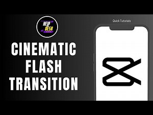 Cinematic FLASH Transition in Capcut